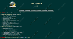 Desktop Screenshot of mp3proclub.org
